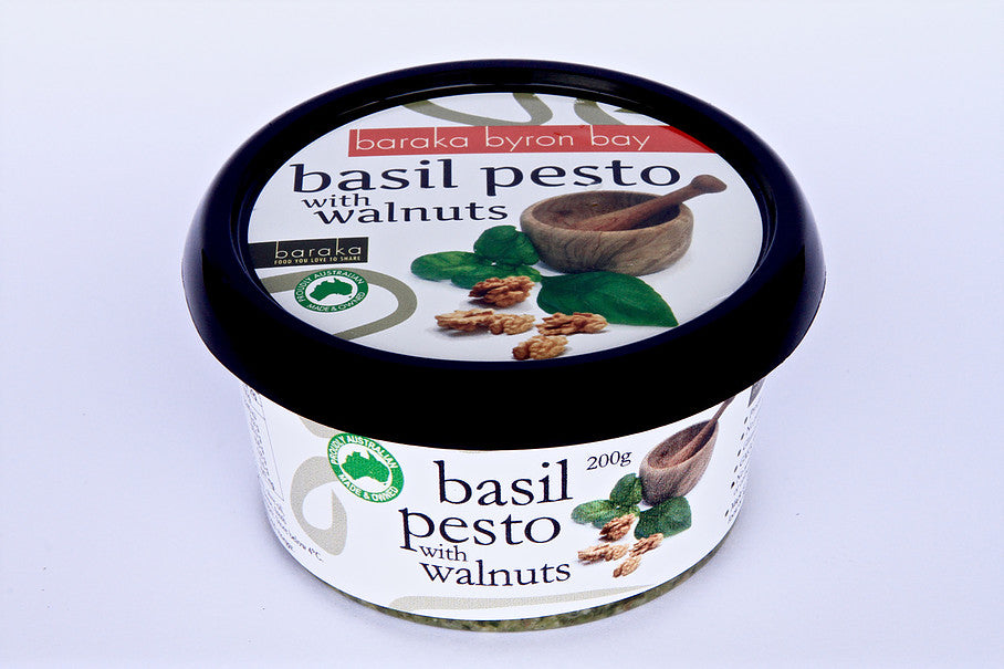 Baraka Foods Basil Pesto 200g
