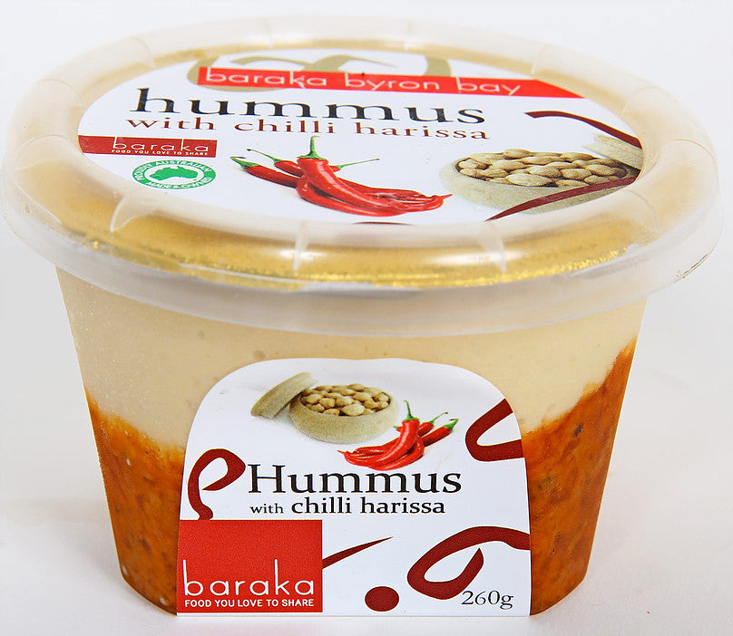 Baraka Foods Hummus w/ Chilli