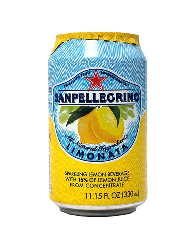 San Pell Limonata Can 330ml/24