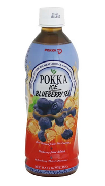 'Pokka' Blueberry Tea 500mlPET