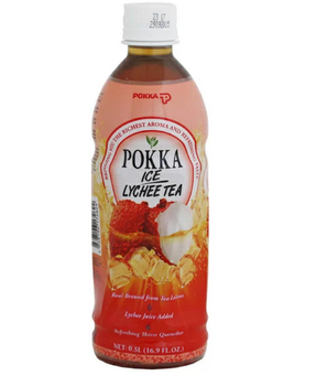 'Pokka' Lychee Tea 24/500ml PE