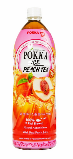 Pokka Peach Tea 24/500ml PET