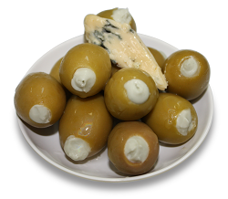 Blue Vein stuffed Olives 350g