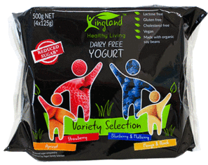 King Soy Yoghurt 4 Pack 500g