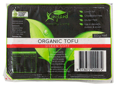 KL Organic Tofu Silken 300g/10